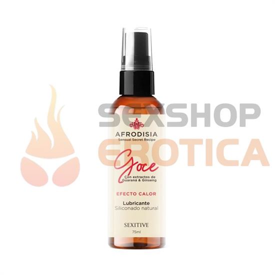 Aceite siliconado Goce efecto calor 75ml